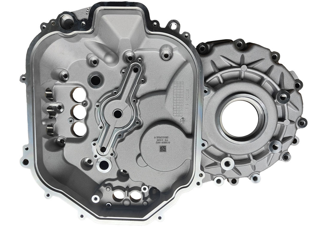 Peças de fundição a moagem de liga de alumínio MCU Motor Side Cover para EV Motor Driving