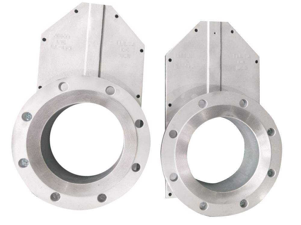 Conector de grande porte de aço carbono de fundição de investimento personalizado para queimador