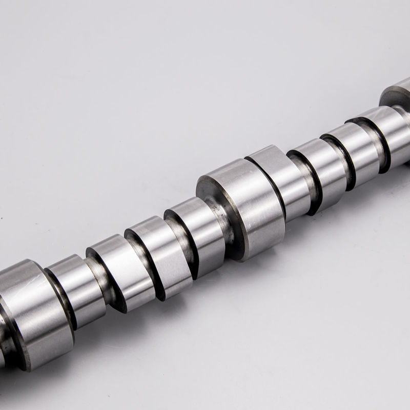 Barstock Machined com engrenagem e caixa endurecimento Camshaft para motor diesel de oito cilindros
