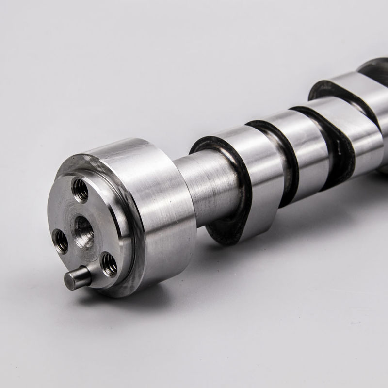 Barstock Machined com engrenagem e caixa endurecimento Camshaft para motor diesel de oito cilindros