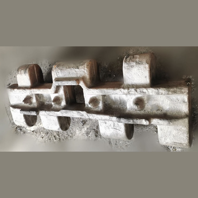 6300T Aquecimento e temperação de aço forjado a pressão para máquinas de construção