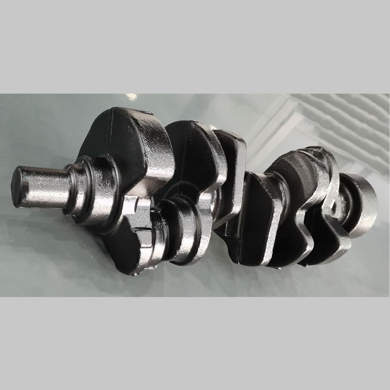 6300T Crankshaft de aço forjado a pressão, amortecimento e temperação para motores de automóveis de 6 cilindros