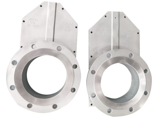 Conector de grande porte de aço carbono de fundição de investimento personalizado para queimador